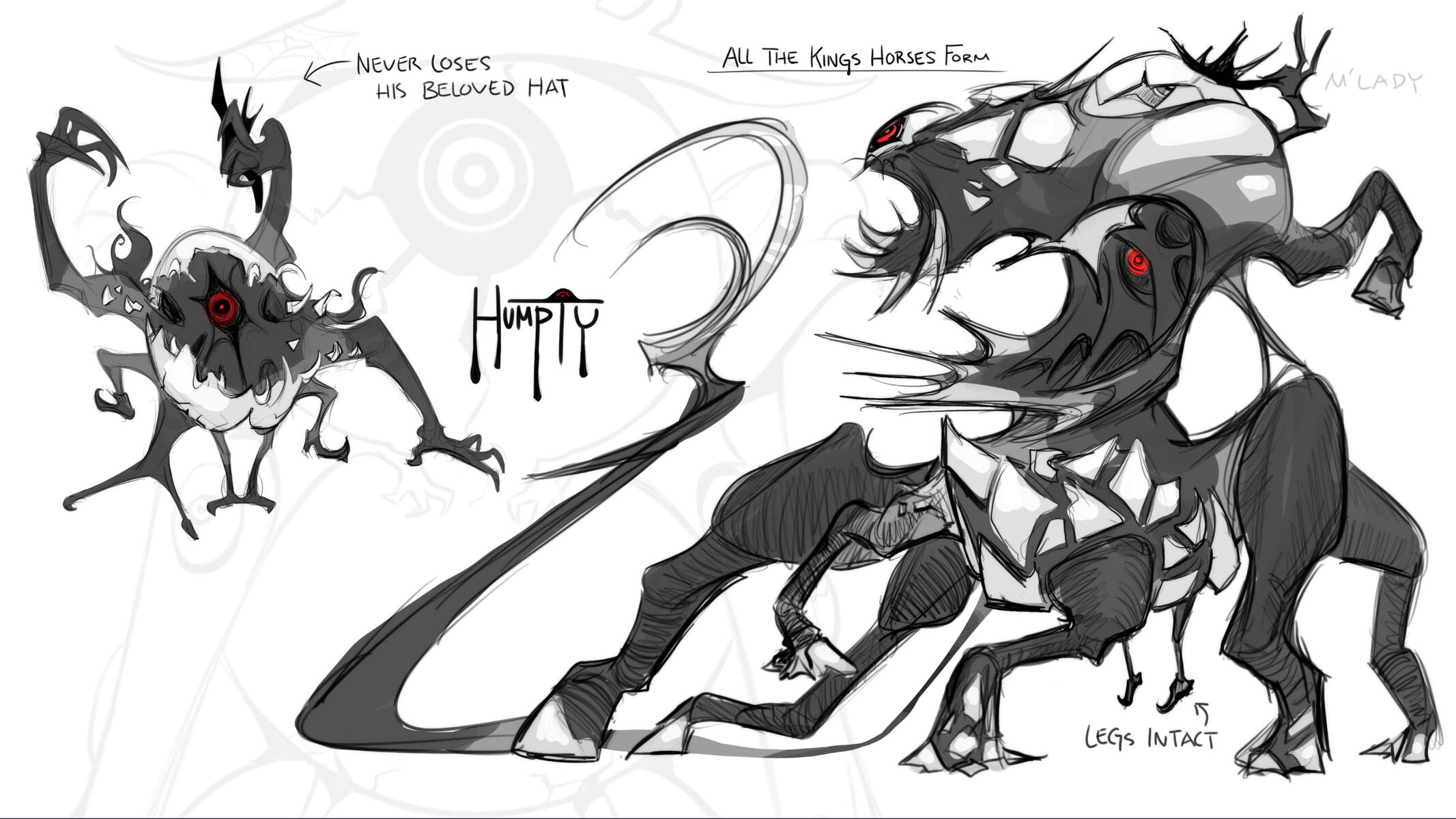 Humpty Bad Yolk Concepts