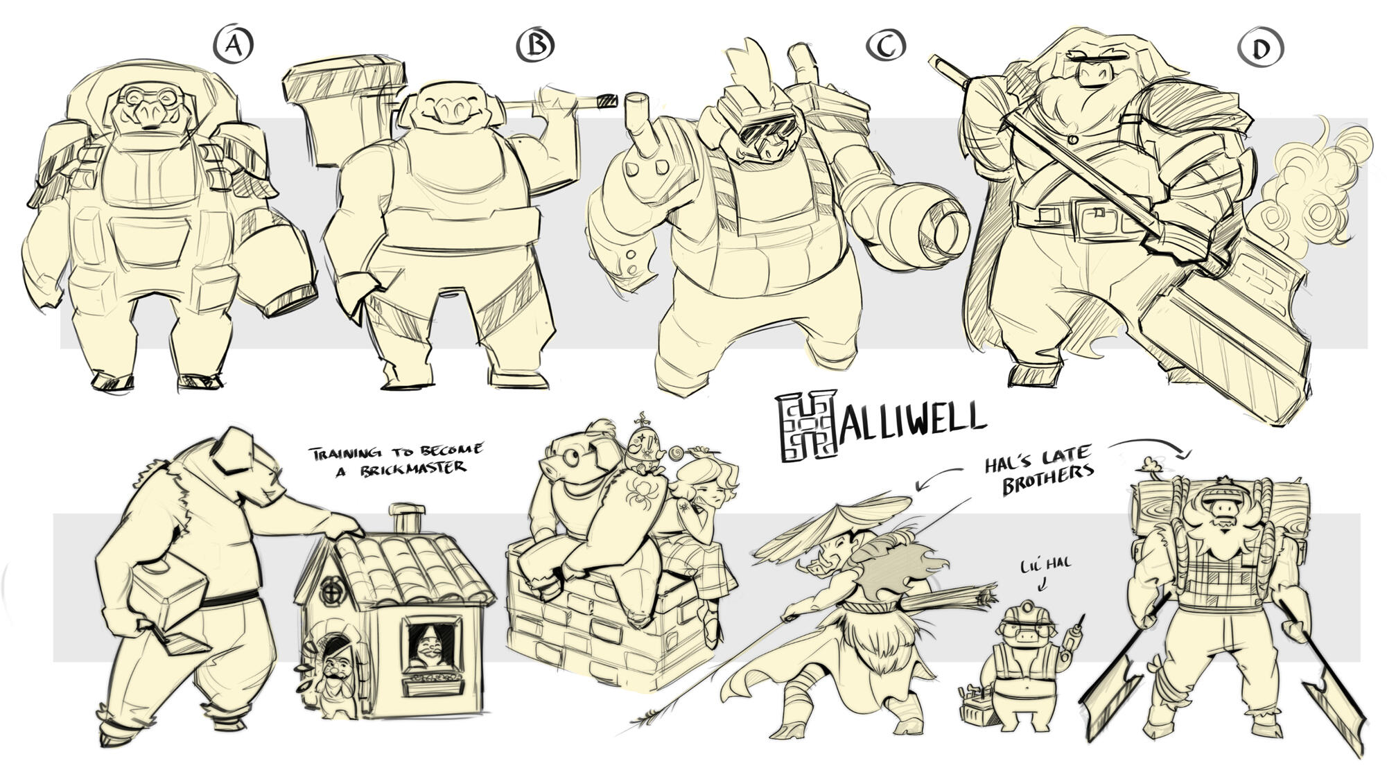 Halliwell Explorations