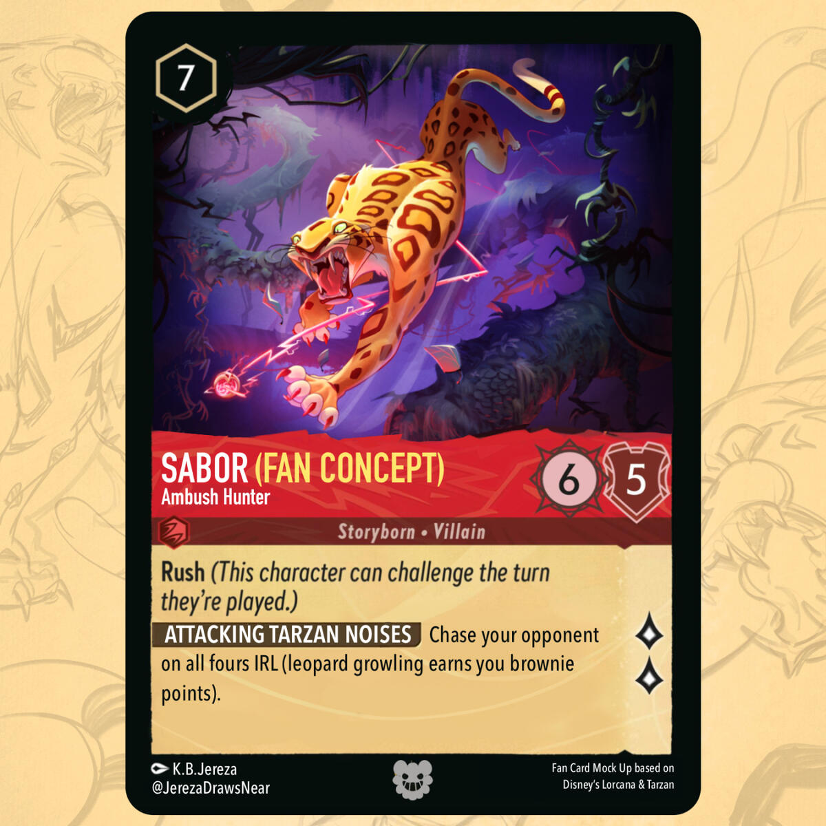 Sabor (Card Mock-Up)