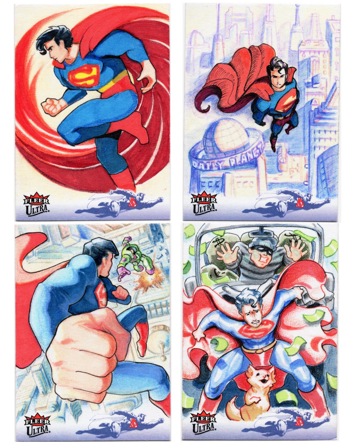 Fleer Ultra Superman 01
