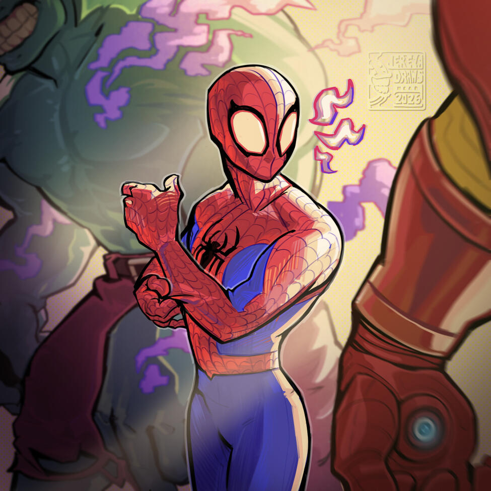 Marvel VS Capcom - Spidey, Hulk, Iron Man Team-Up