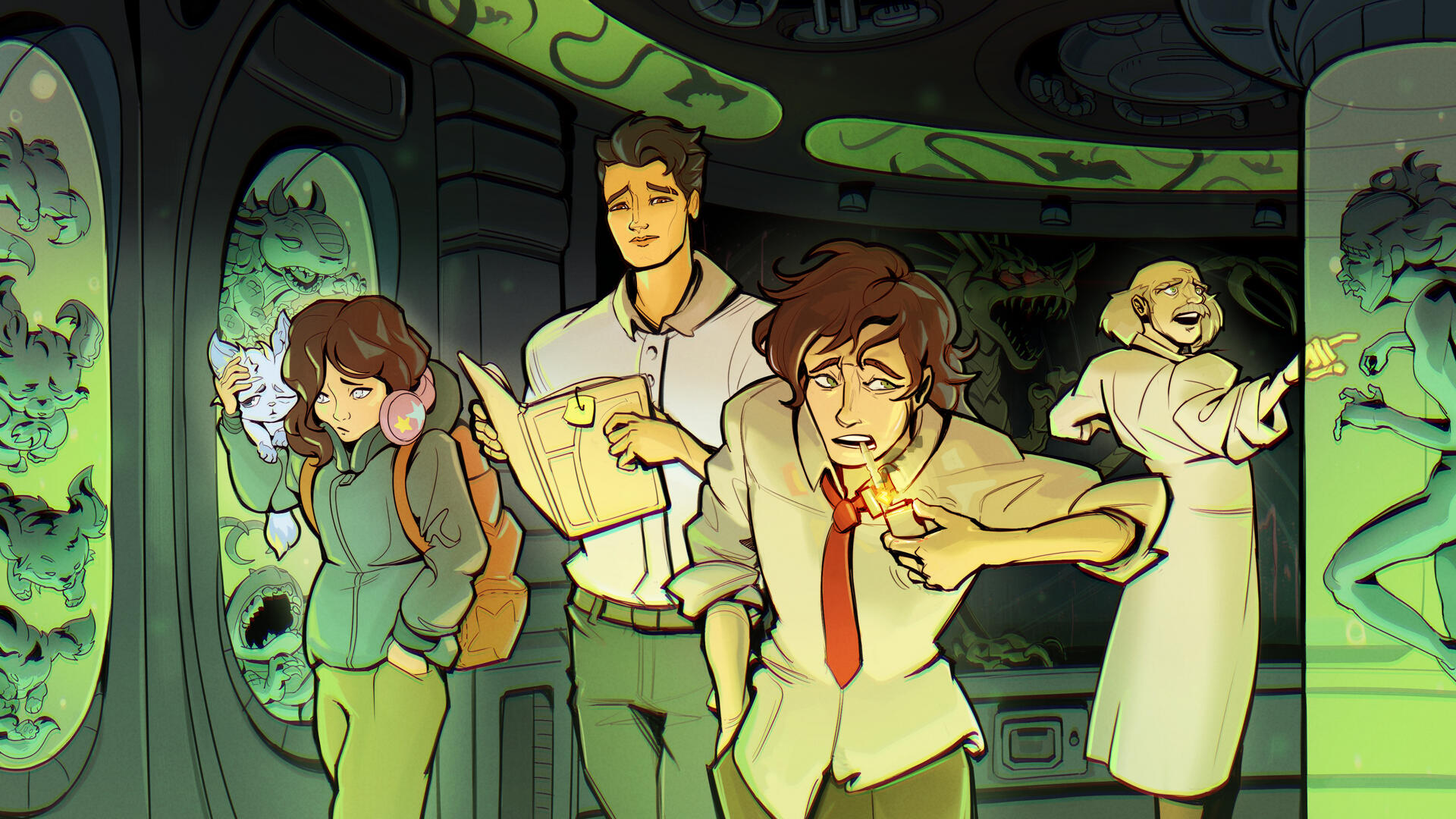 Dungeons & Morons Illustration